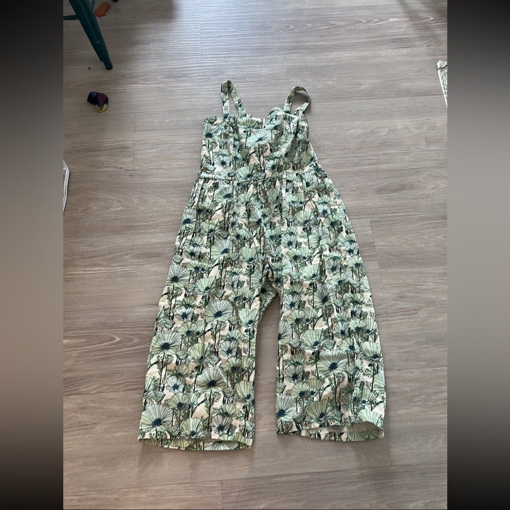 NWT Kate Quinn tie-back jumpsuit -XL organic cotton